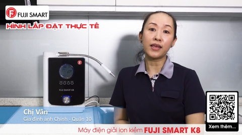 Máy Lọc Nước Điện Giải Ion Kiềm FUJI SMART K8