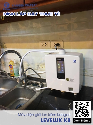 Máy Lọc Nước Điện Giải Ion Kiềm Kangen Enagic LEVELUK K8