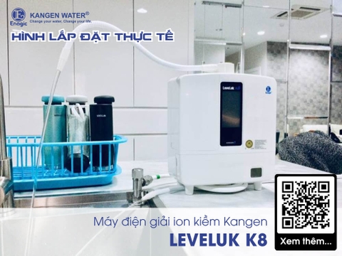 Máy Lọc Nước Điện Giải Ion Kiềm Kangen Enagic LEVELUK K8