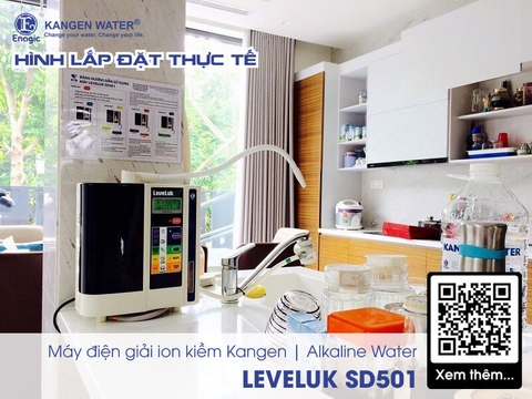 Máy Lọc Nước Điện Giải Ion Kiềm Kangen Enagic LEVELUK SD501