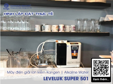 Máy Lọc Nước Điện Giải Ion Kiềm Kangen Enagic LEVELUK SUPER 501