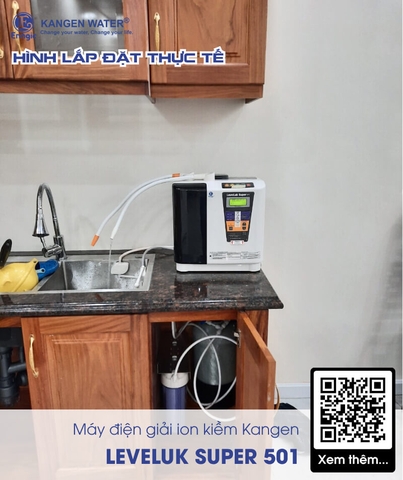 Máy Lọc Nước Điện Giải Ion Kiềm Kangen Enagic LEVELUK SUPER 501