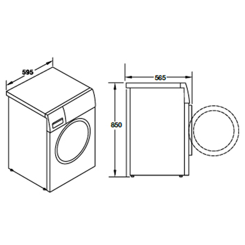 Máy Giặt Hafele HW-F60B 538.91.530