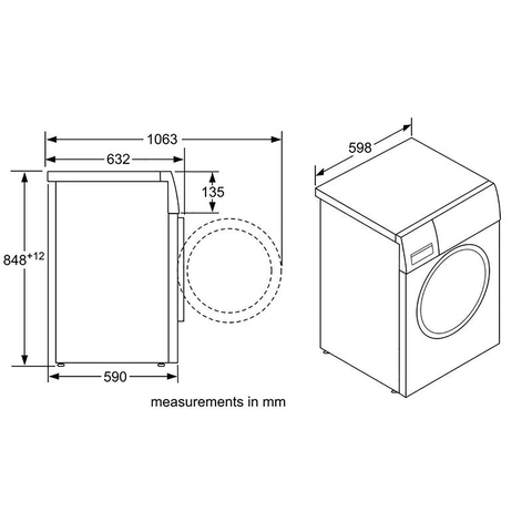 Máy Giặt 9KG BOSCH WAW28790HK - 9 chương trình giặt, Thêm đồ khi giặt, Inverter, Động cơ EcoSilence + Diệt khuẩn 99.9%