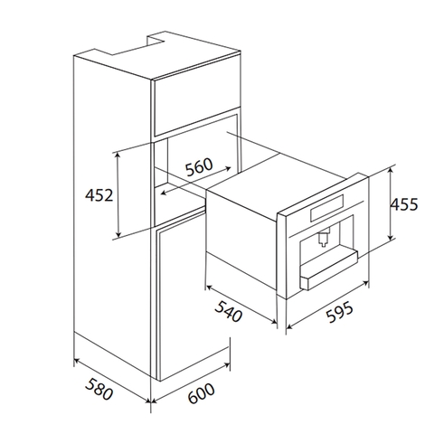 Máy Pha Cà Phê KAFF KF-CFN5945IN - Dung tích 2.3 Lít, Đa chức năng đặc biệt, Rửa tự động