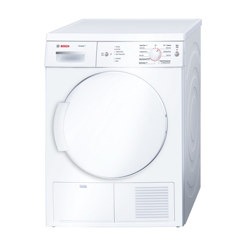 Máy Sấy Tụ Hơi 7KG BOSCH WTE84105GB - 9 chương trình sấy, Động cơ EcoSilence, Khóa trẻ em