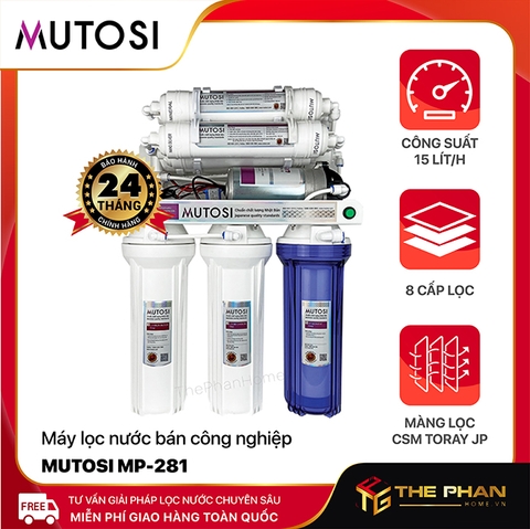 Máy Lọc Nước 8 Lõi Mutosi MP-281