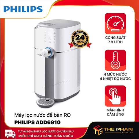 Máy Lọc Nước Nóng RO Để Bàn Philips ADD6910