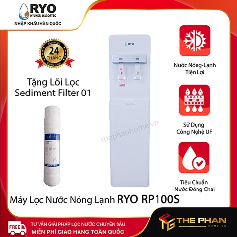 Máy Lọc Nước Nóng Lạnh RYO Hyundai Wacortec RP100S