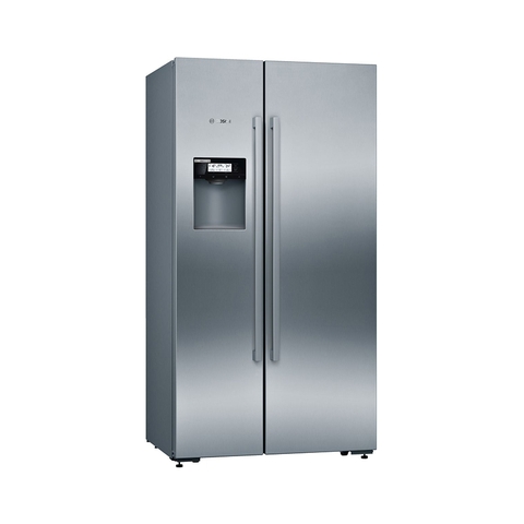 Tủ Lạnh Side By Side BOSCH AI90VI20G - 2 cánh, Dung tích 522 Lít, Vario-Inverter Châu Âu