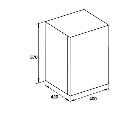 Tủ Mát Mini Hafele HF-M42G 538.11.500