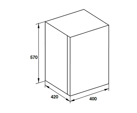 Tủ Mát Mini Hafele HF-M42G 538.11.500 - Minibar, 42 Lít, cửa kính