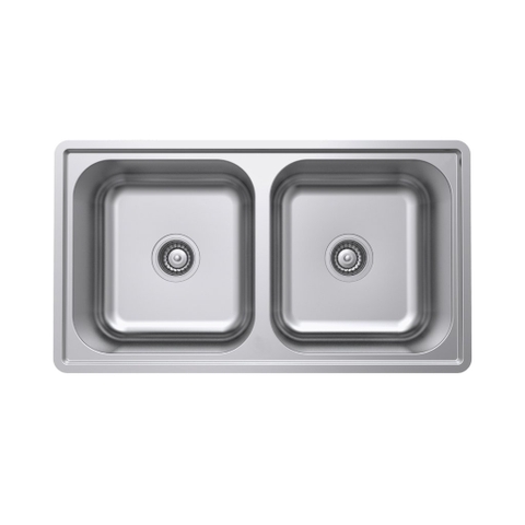 Chậu Rửa Chén Hafele HS20-SSN2R90M 567.20.493 - Hafele Stainless Steel Sink