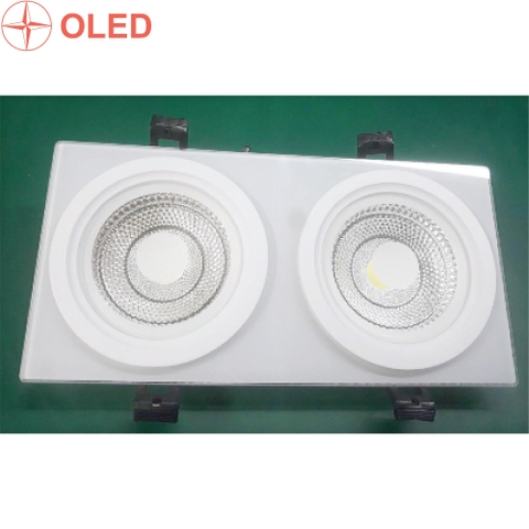 Đèn Led Âm Trần Đôi  COB 7WX2 - DOLVKT