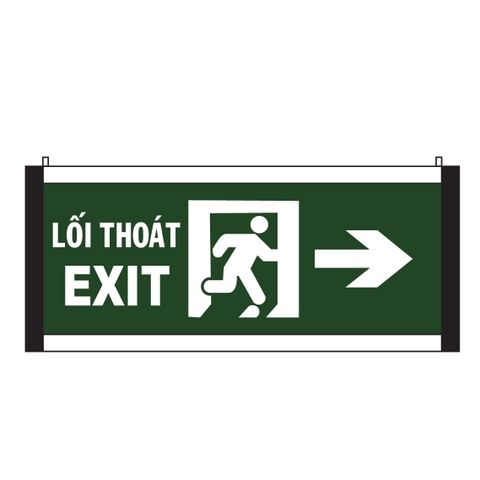 Đèn Led Chiếu Sáng Thoát Hiểm (Mặt Nhựa)