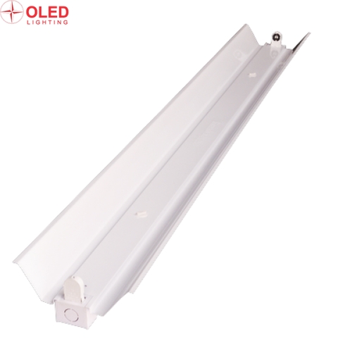 Máng Đèn Tube Đơn Có Chao - MDONC12INOX