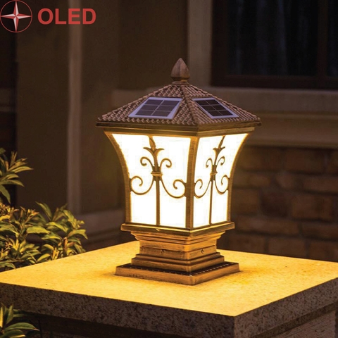 Đèn Trụ Cổng Năng Lượng Mặt Trời - MS0002