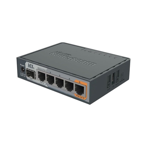 Router cân bằng tải Mikrotik hEX S RB760iGS
