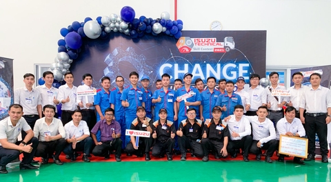 ISUZU VIỆT NAM TỔ CHỨC THÀNH CÔNG “HỘI THI TAY NGHỀ ISUZU TOÀN QUỐC LẦN THỨ 17”