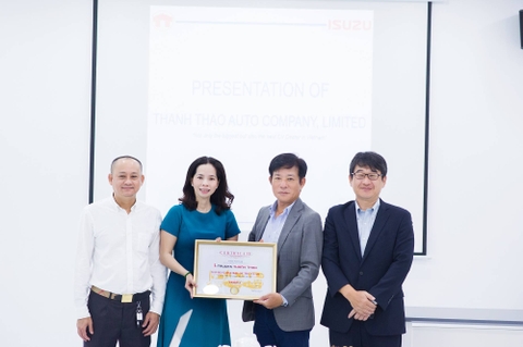 I-Trucks Thanh Thảo chào đón ban Tổng Giám Đốc IVC đến thăm đại lý