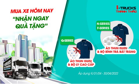 MUA XE HÔM NAY - NHẬN NGAY QUÀ TẶNG (01/04 - 30/04/2022)