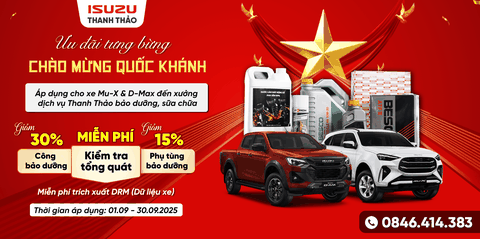 [KM DỊCH VỤ] ƯU ĐÃI TƯNG BỪNG - CHÀO MỪNG QUỐC KHÁNH