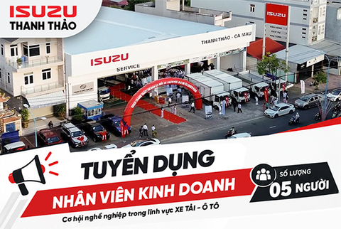 TUYỂN DỤNG THÁNG 10 - NHÂN VIÊN KINH DOANH