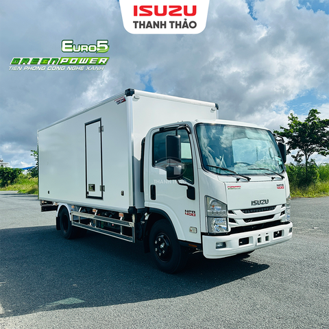 Xe tải Isuzu NPR400 Bảo Ôn Oxi- Tải 3.49 tấn - Thùng dài 5m1