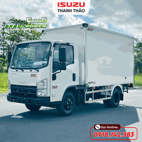 Xe tải Isuzu QKR230 Bảo Ôn - Tải 2.2 tấn - Thùng dài 3m5