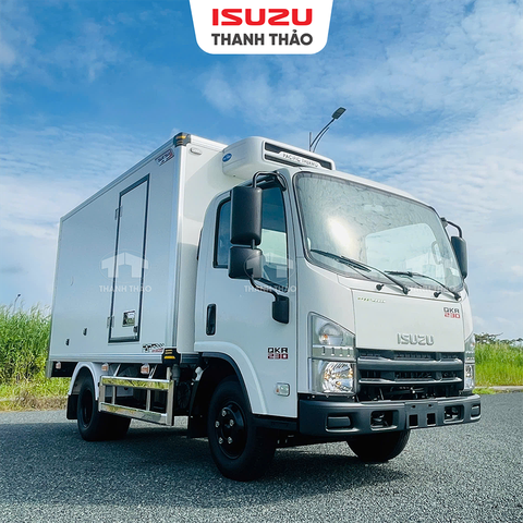 Xe tải Isuzu QKR230 Đông Lạnh - Tải 2.1 tấn - Thùng dài 3m5