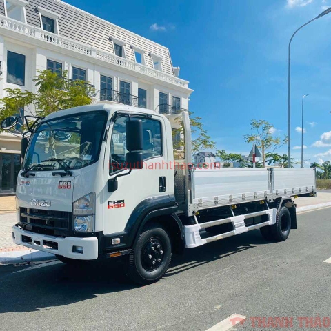 Xe Tải Isuzu FRR650 Thùng Lửng Bửng Nhôm - Tải trọng 6.8 tấn