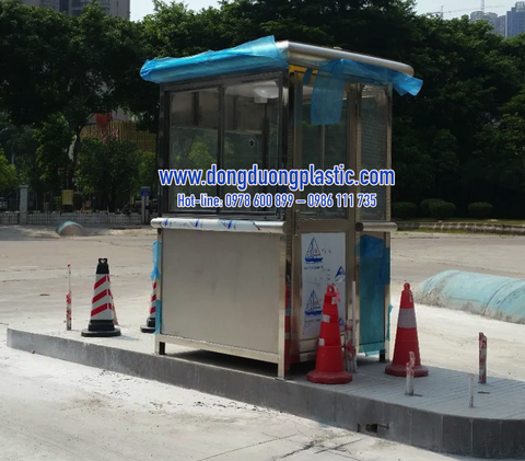 Cabin bảo vệ inox BDI-01 (Mái bo tròn)
