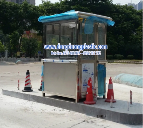 Cabin bảo vệ inox BDI-01 (Mái bo tròn)