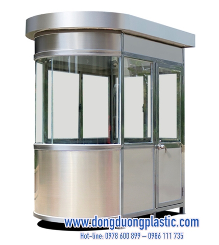 Nhà bảo vệ inox kiểm soát ra vào BDI-12