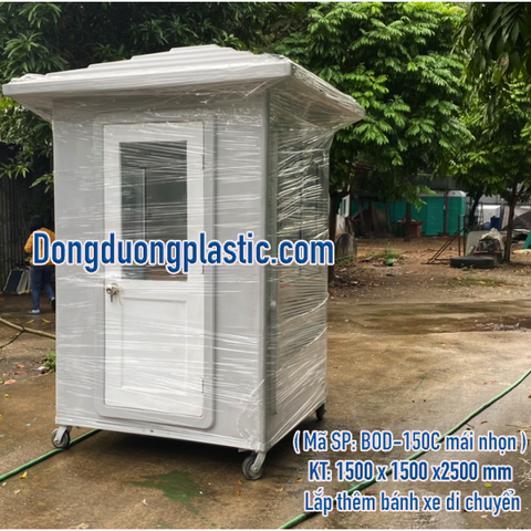 Cabin Bảo Vệ Composite BOD-150C (Mái nhọn)