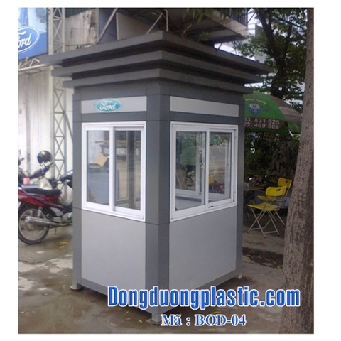 Cabin Bảo Vệ Khung Thép Ốp Alu BOD-04