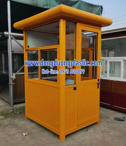 Bốt gác bảo vệ thép mái bo tròn BOD-01STD