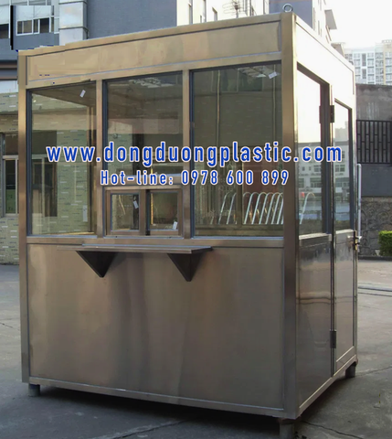 Cabin bán vé inox cao cấp BDI-16