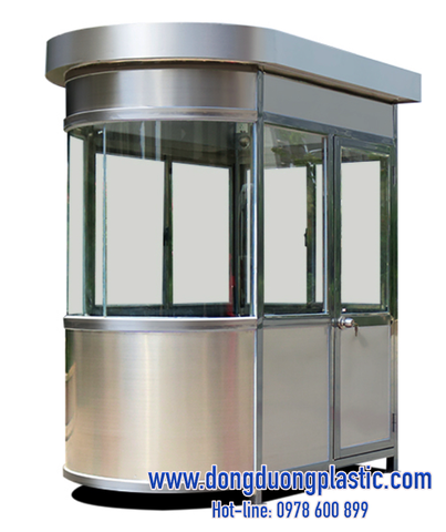 Nhà bảo vệ inox kiểm soát ra vào BDI-12