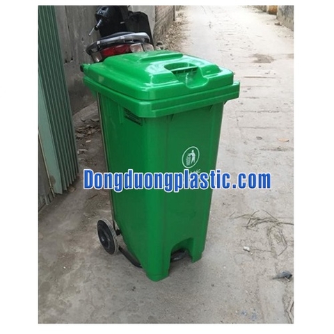 Thùng Rác 120 Lít Đạp Chân Nhập Khẩu