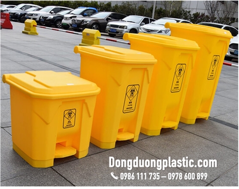 Thùng Rác Đạp Chân Nhập Khẩu 30L - 50L - 80L - 100L