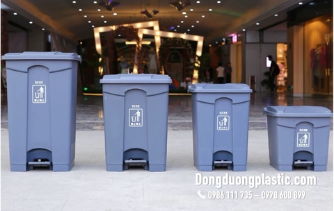 Thùng Rác Đạp Chân Nhập Khẩu 30L - 45L - 68L - 87L