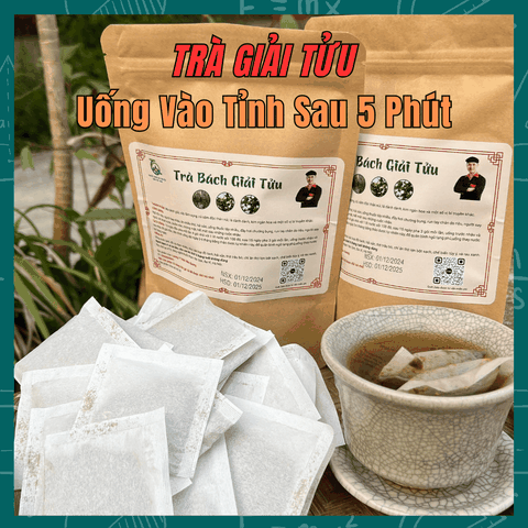 Trà Giải Tửu !!!  Phục Hồi Gan và Dạ Dày.