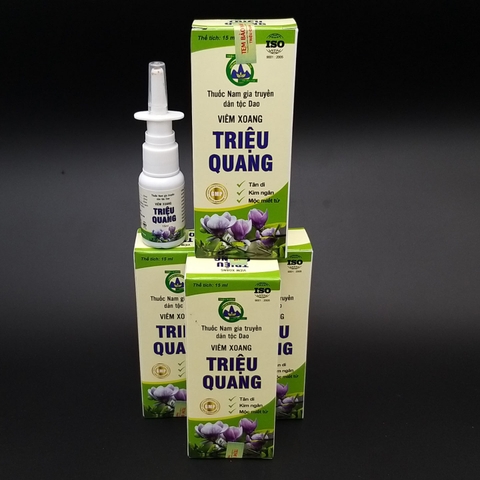 Viêm Xoang Triệu Quang thuốc nam gia truyền dạng xịt