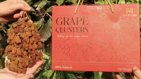 Nho khô nguyên cành Thompson Úc khẳng định giá trị đắt xắt ra miếng