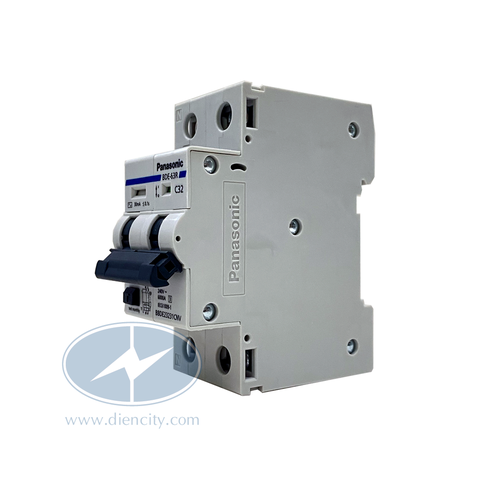 RCBO (CB tép chống giật) Panasonic BBDE 2P 6A-40A