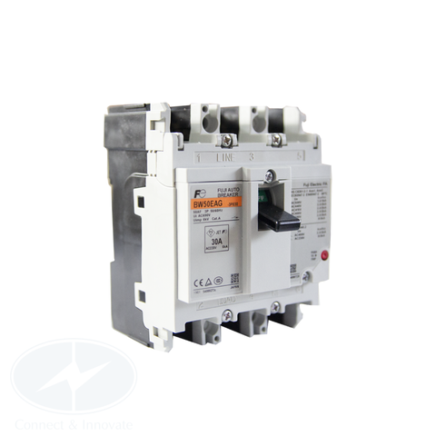 MCCB (Aptomat) Fuji Electric BW50EAG-3P032 3P 32A 2.5kA