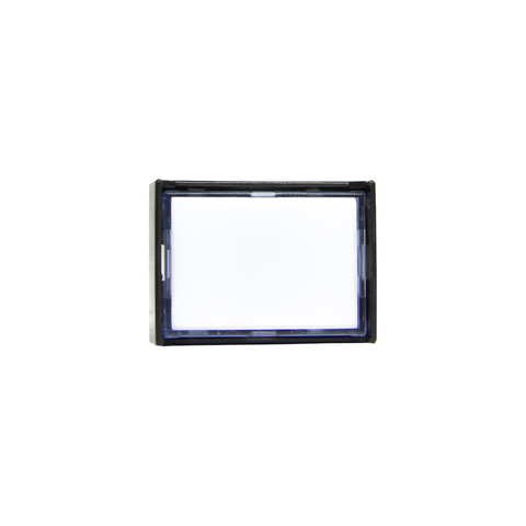 Nút nhấn Idec không đèn, hình chữ nhật AB6H Ø 16mm, màu trắng