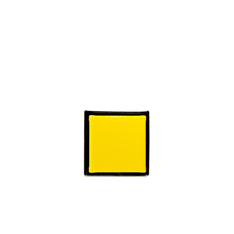 Nút nhấn Idec không đèn, loại vuông AB6Q Ø 16mm, màu vàng