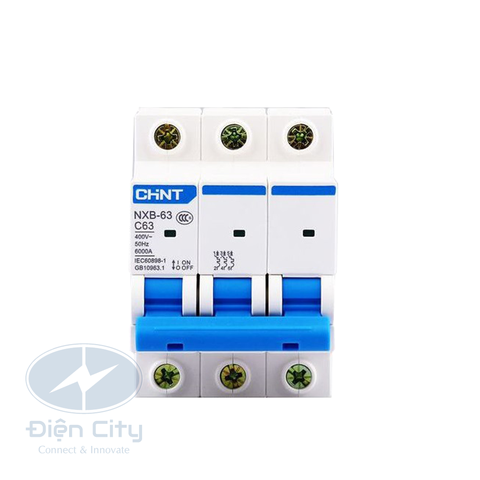 MCB (CB tép) Chint NXB-63 3P 32A 6kA